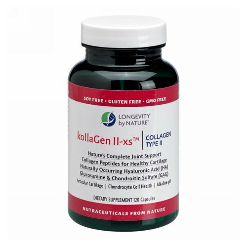 Kollagen II Xs Collagen 120 Caps by Longevity by Nature