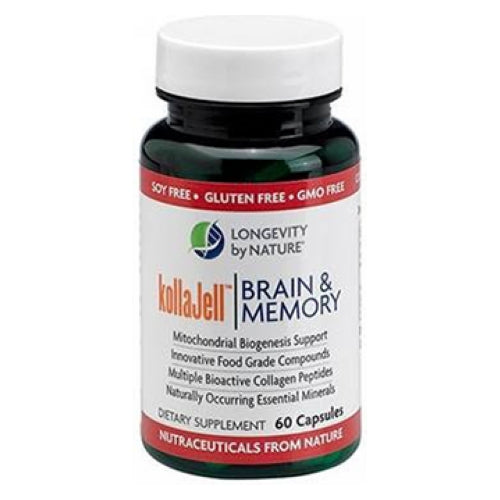 Kollajell Brain & Memory 60 Caps by Longevity by Nature
