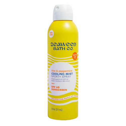 Sunscreen Spray 60 SPF 6 Oz by Sea Weed Bath Company