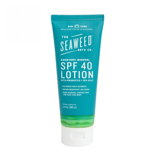 Sunscreen Lotion SPF 40 3.4 Oz by Sea Weed Bath Company
