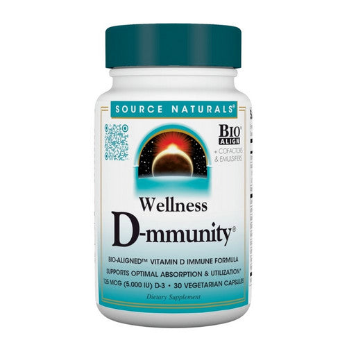 Wellness D-mmunity 30 Veg Caps by Source Naturals