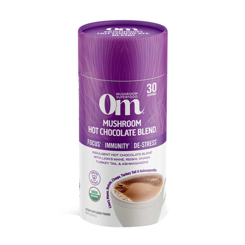 Mushroom Hot Chocolate Blend 8.47 Oz by Om Mushrooms