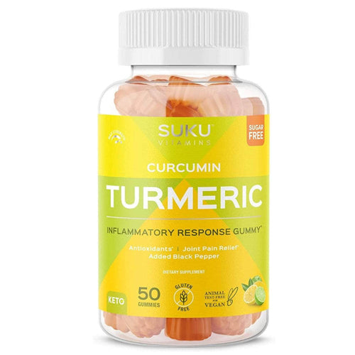 Curcumin Turmeric Lemon Lime 50 Count by SUKU Vitamins