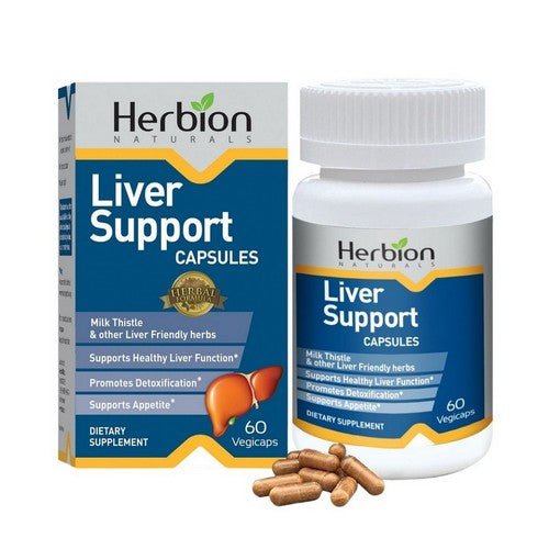 Liver Support 60 VgeCaps by Herbion Naturals