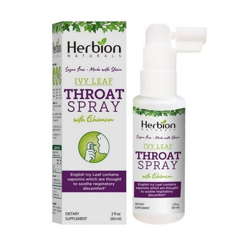 Ivy Leaf Throat Spray 2 Oz by Herbion Naturals