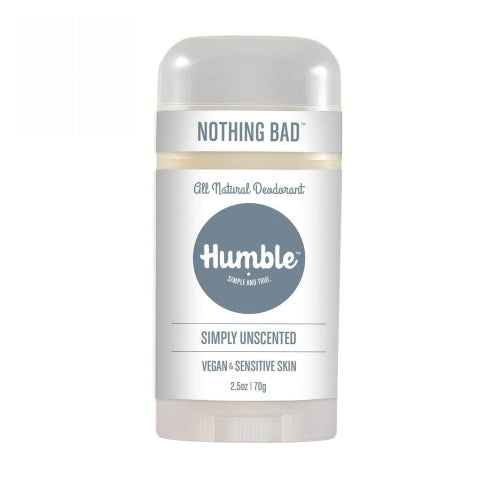 Deodorant Vegan And Sensitive Skin Formula Unscented 2.5 Oz by Humble Brands