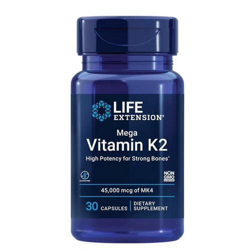 Mega Vitamin K2 30 Caps by Life Extension