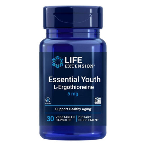Essential Youth L-Ergothioneine 30 Vegetarian Capsules by Life Extension