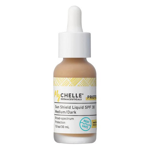 Sun Shield Liquid Tint Dark 1 Oz by MyChelle Dermaceuticals
