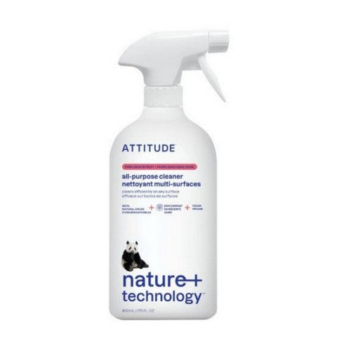 All Purpose Cleaner Pink Grapefruit 27 Oz by Attitude