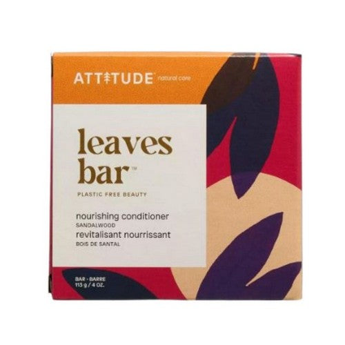 Leaves Bar Nourishing Conditioner Sandalwood 4 Oz by Attitude