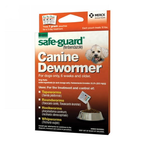 Safe-Guard Dog Dewormer 1 Gram by Merck Animal Health