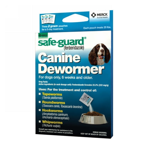 Safe-Guard Dog Dewormer 2 Grams by Merck Animal Health
