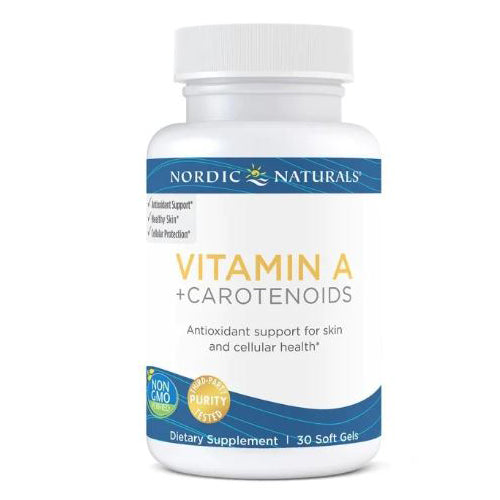 Vitamin A Plus Carotenoids 30 Count by Nordic Naturals
