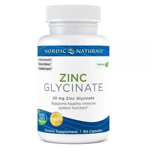 Zinc Glycinate 60 Count by Nordic Naturals