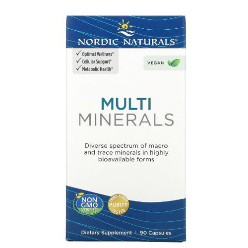 Multi Minerals Unflavored 90 Caps by Nordic Naturals