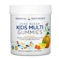 Zero Sugar Kids Multi Gummies Orange Lemon 120 Count by Nordic Naturals
