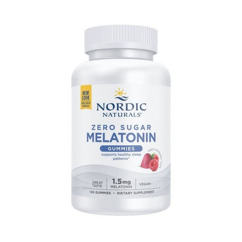 Zero Sugar Melatonin Gummies 120 Count by Nordic Naturals