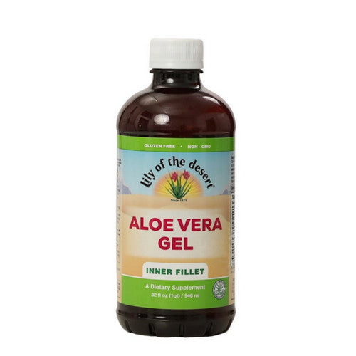 Aloe Vera Gel Inner Fillet 32 Oz by Lily Of The Desert