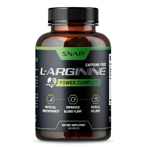 L-Arginine 60 Caps by Snap Supplements