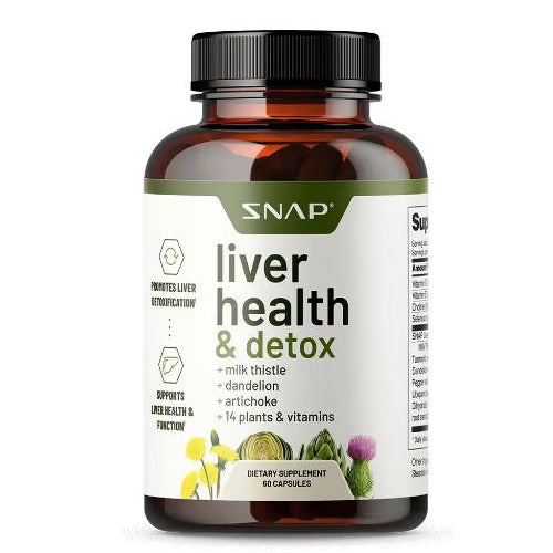 Liver Health & Detox 60 Caps by Snap Supplements