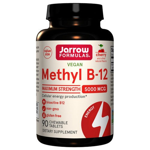 Methyl B-12 Cherry 90 Chewable Tablets by Jarrow Formulas