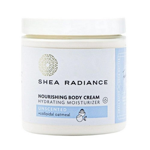 Nourishing Body Cream With Colloidal Oatmeal Unscented 8 Oz by Shea Radiance