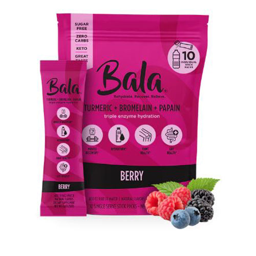 Bala Enzyme Drink Stick Pack Berry 8 Counts by Bala Enzyme