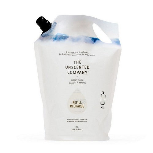 Hand Soap Unscented Refill Pouch 67.6 Oz by The Unscented Company