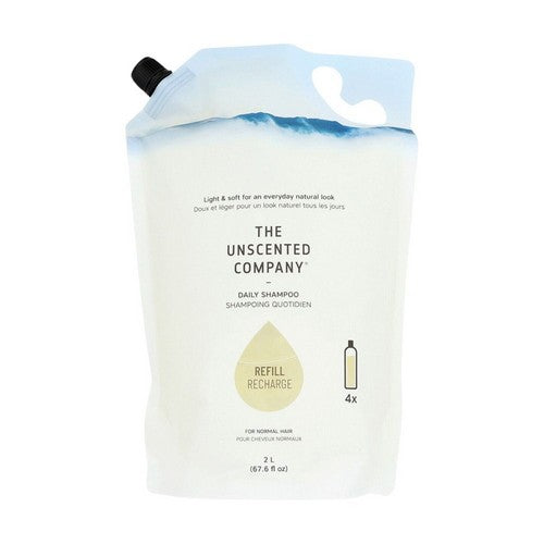 Shampoo Daily Liquid Refill Pouch 67.6 Oz by The Unscented Company