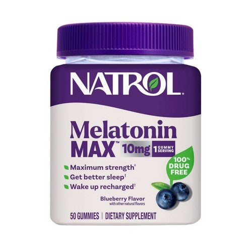 MelatoninMax 50 Gummies by Natrol