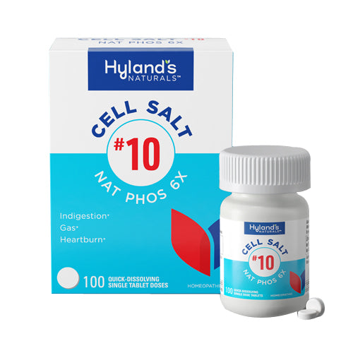 Call Salt Nat Phos 6X #10 100 Tabs by Hylands