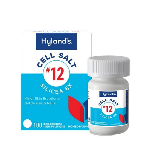 Cell Salt No12 Silica 100 Tabs by Hylands