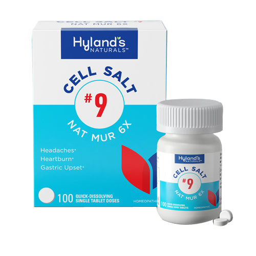 Cell Salt #9 Nat Mur 100 Tabs by Hylands