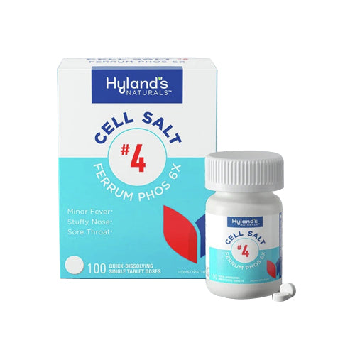Ferrum Phosphoricum 6X 100 Tabs by Hylands