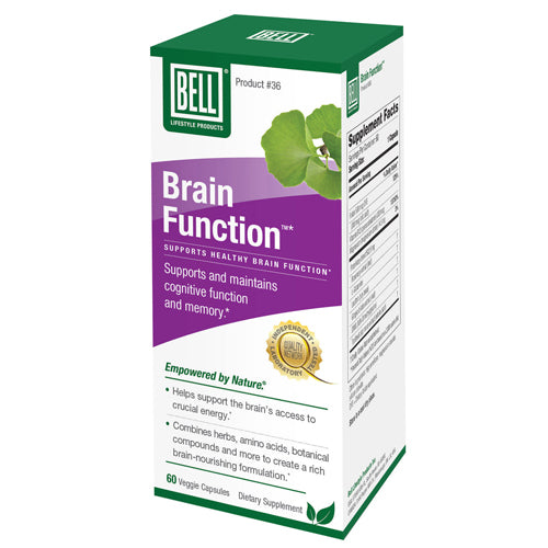 Brain Function 60 Caps by Bell Lifestyle