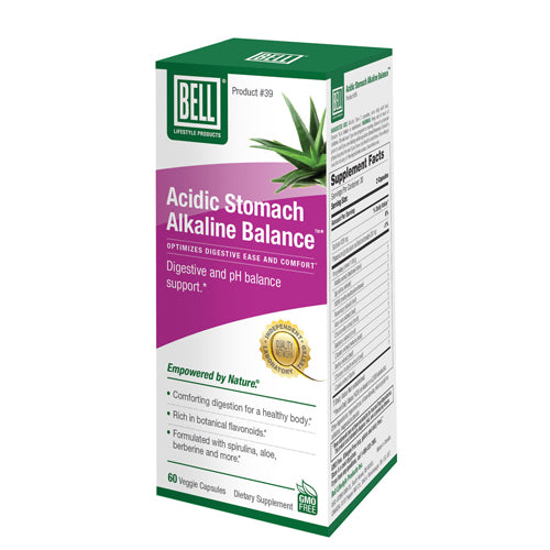 Acidic Stomach Alkaline Balance 60 Caps by Bell Lifestyle