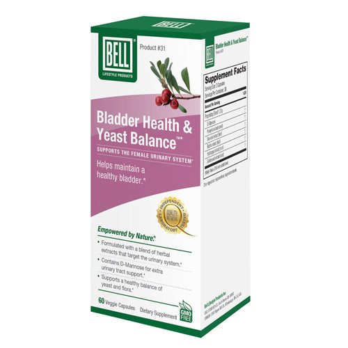 Bladder Health & Yeast Balance 60 Caps by Bell Lifestyle
