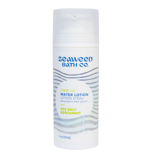 Melt-in Water Lotion Sea Salt Bergamot 4 Oz by Seaweed Bath Co