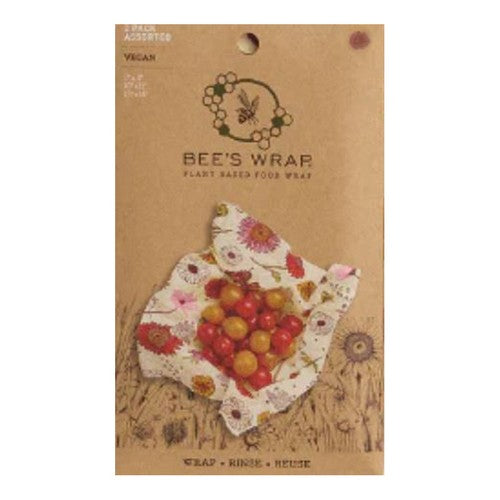 Meadow Magic Assorted Vegan Wraps 3 Counts by Bees Wrap