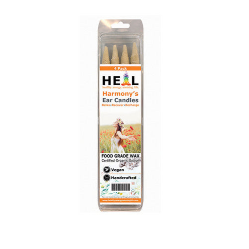 Small Unscented Ear Candles 4 Count by Harmony
