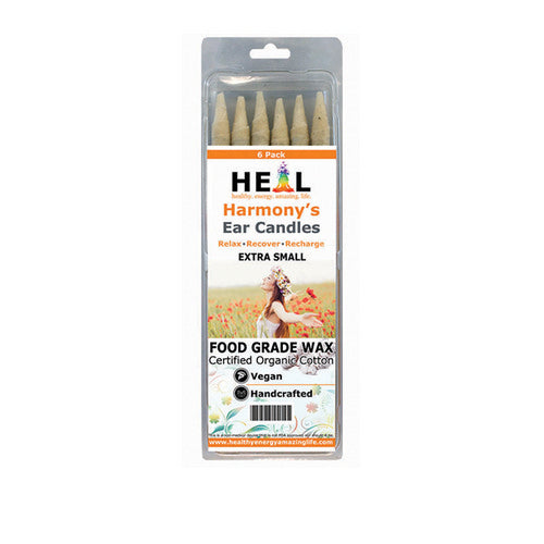 Exta Small Unscented Ear Candles 6 Count by Harmony