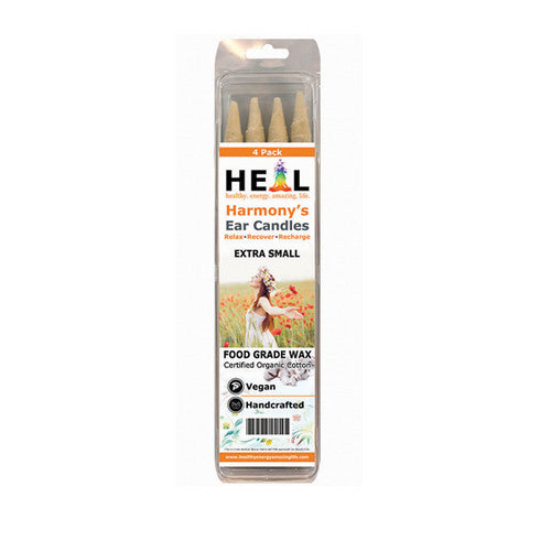 Extra Small Unscented Ear Candles 4 Count by Harmony