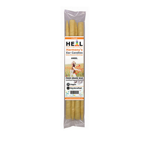 Angel Unscented Ear Candles 4 Count by Harmony
