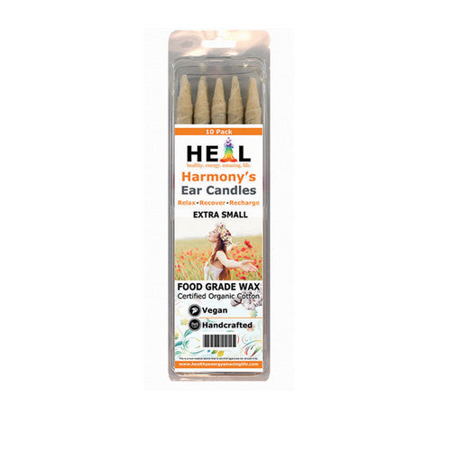 Extra Small Unscented Ear Candles 10 Count by Harmony