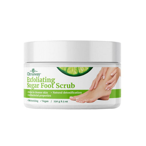 Exfoliating Sugar Foot Scrub 8.5 Oz by Citrus Way