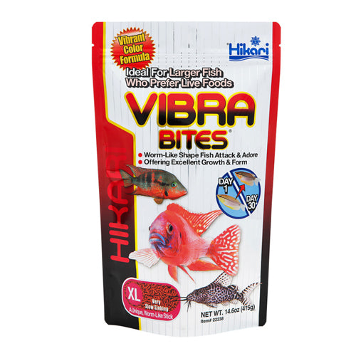 Hikari USA Vibra Bites Tropical Fish Food 1 Each/14.6 Oz, XL by Hikari