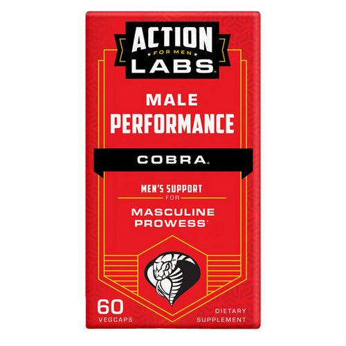 Cobra Male Performance For Sexual Energy 60 Veg Caps by Action Labs