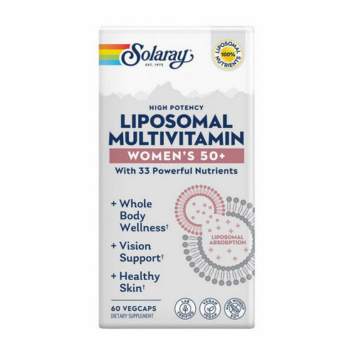 Women's 50+ Liposomal Multivitamin 60 Count by Solaray