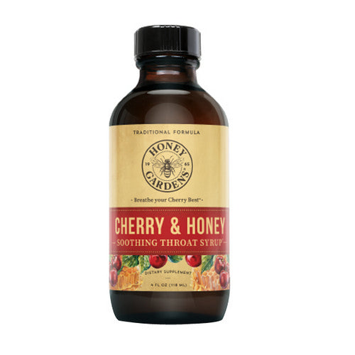 Cherry Honey Syrup 4 Oz by Honey Gardens